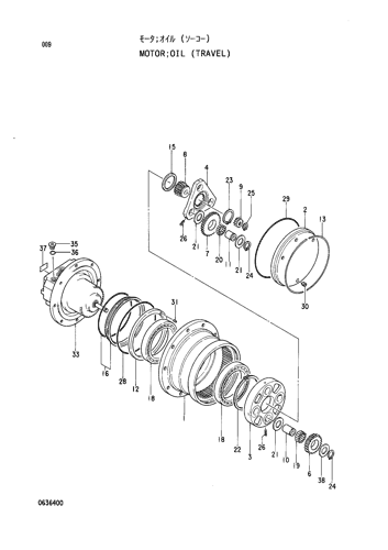 MOTOR;OIL (TRAVEL)