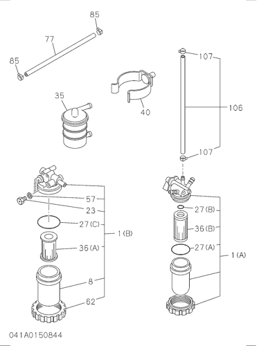 FUEL FILTER AND