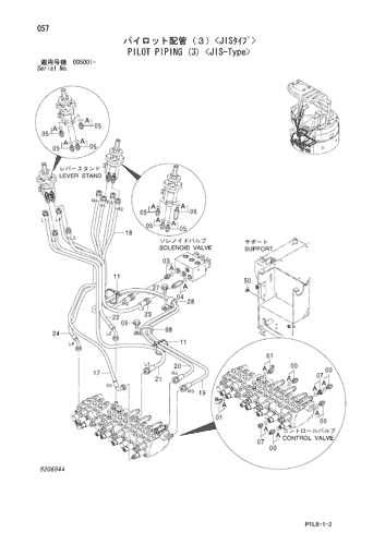 PILOT PIPING (3) -JIS-Type-