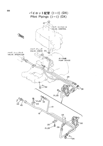 PILOT PIPINGS (1-1)-DX-