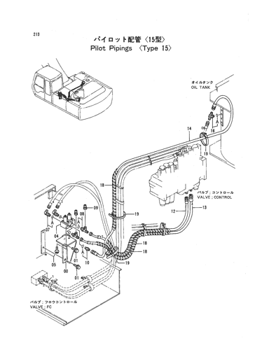 PILOT PIPINGS -TYPE 15-