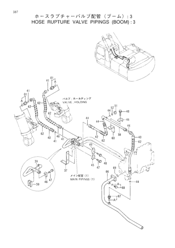 HOSE RUPTURE VALVE PIPINGS (BOOM) -3