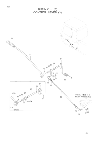 CONTROL LEVER (3)
