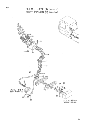PILOT PIPINGS (9) -JIS-Type-
