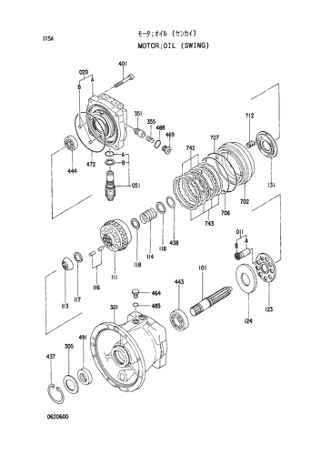 OIL MOTOR (SWING)