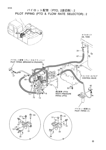 PILOT PIPING (PTO & FLOW RATE SELECTOR)-2