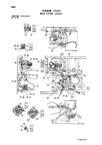 MAIN PIPING -ZX225-