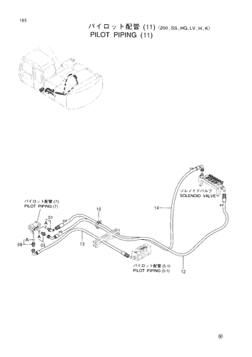 PILOT PIPINGS (11)-200,SS,HG,LV,H,K-