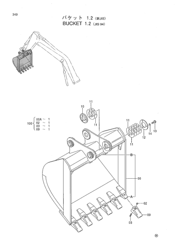 BUCKET 1.2 -JIS94-