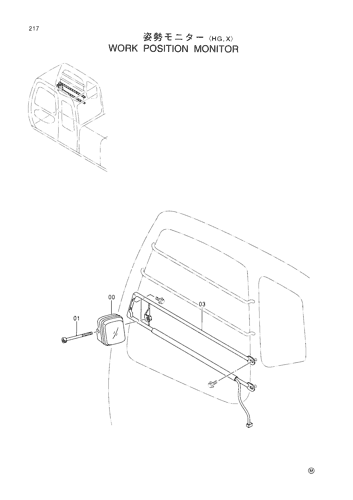 WORK POSITION MONITOR -HG,X-
