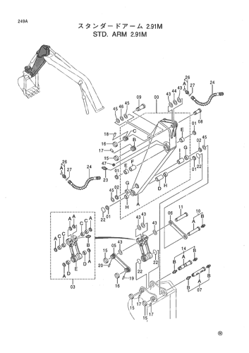 STD. ARM 2.91M