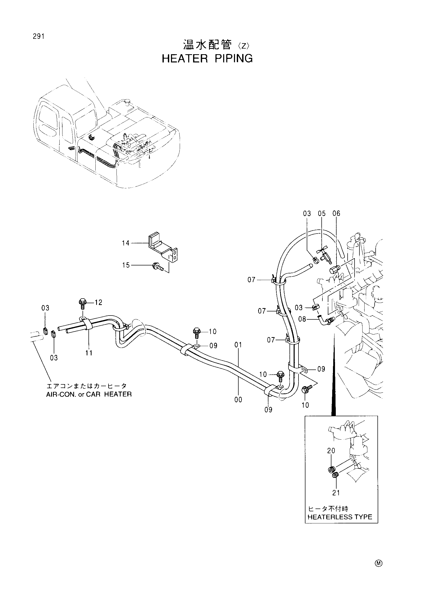 HEATER PIPINGS -Z-