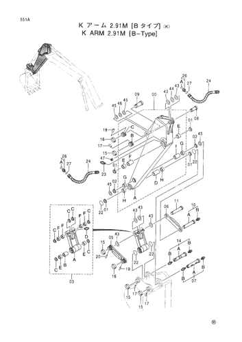 K ARM (2.91M)[B-TYPE]-K-