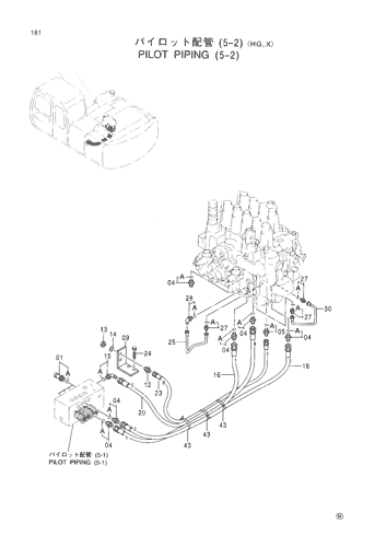 PILOT PIPINGS (5-2)-HG,X-