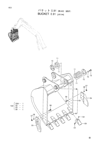BUCKET (0.91)-JIS94--SELECT-
