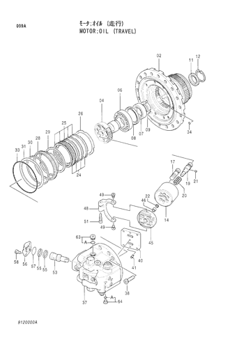 OIL MOTOR (TRAVEL)