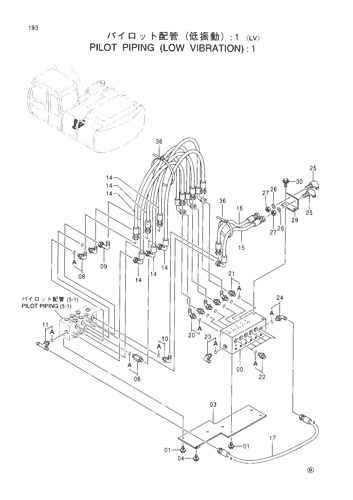 PILOT PIPINGS (LOW VIBRATION) -1 -LV-