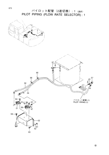 PILOT PIPINGS (FLOW RATE SELECTOR) -1 -SELECT-