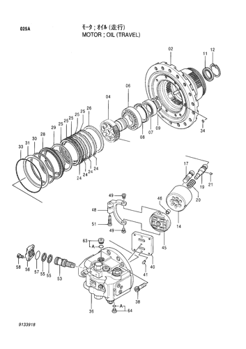 OIL MOTOR (TRAVEL)