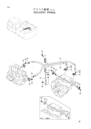 DELIVERY PIPINGS -E,Z-