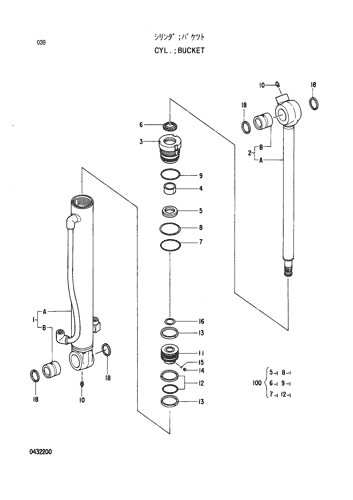 CYL.;BUCKET