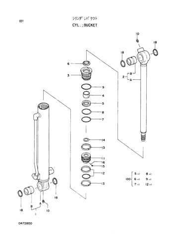CYL.;BUCKET