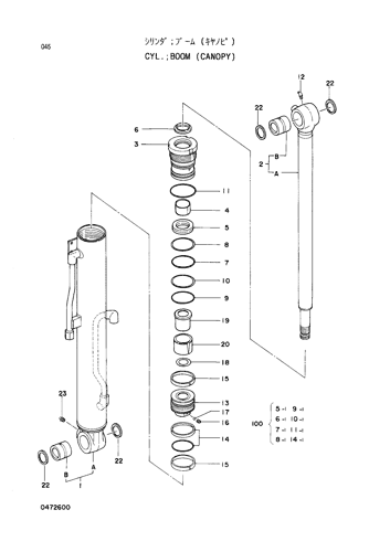 CYL.;BOOM (CANOPY)