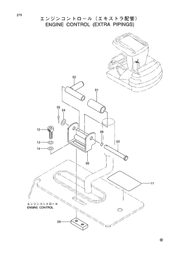 ENGINE CONTROL (EXTRA PIPINGS)