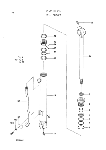 CYL.;BUCKET
