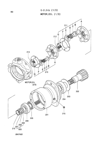 MOTOR;OIL (1-3)