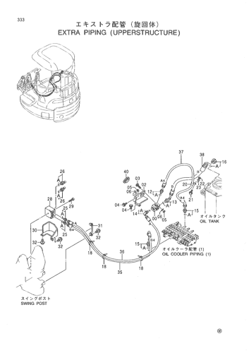 EXTRA PIPING (UPPERSTRUCTURE)