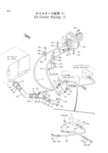 OIL COOLER PIPINGS (1)