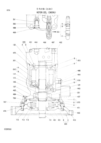OIL MOTOR (SWING)