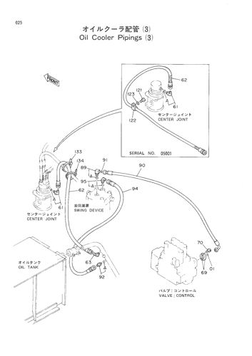 OIL COOLER PIPINGS (3)