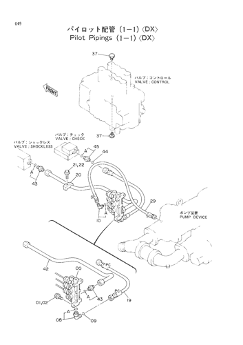 PILOT PIPINGS (1-1)-DX-