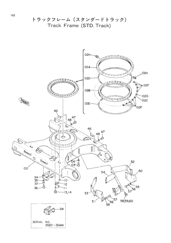 TRACK FRAME -STD. TRACK-