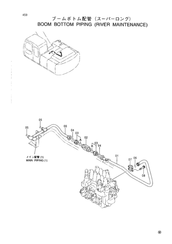 BOOM BOTTOM PIPINGS -RIVER MAINTENANCE-