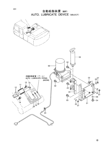 AUTO. LUBRICATE DEVICE -SELECT-