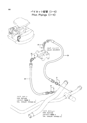 PILOT PIPINGS (1-4)