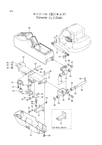 CONSOLE (L) -CAB-
