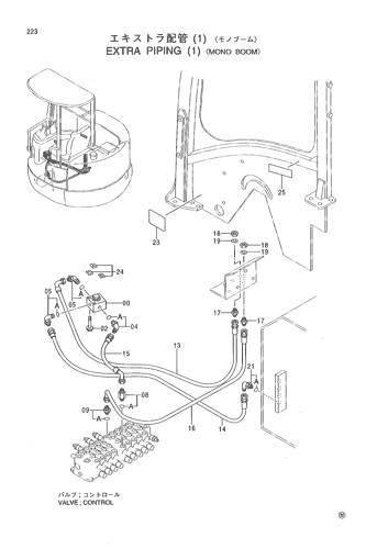 EXTRA PIPING (1) -MONO BOOM-