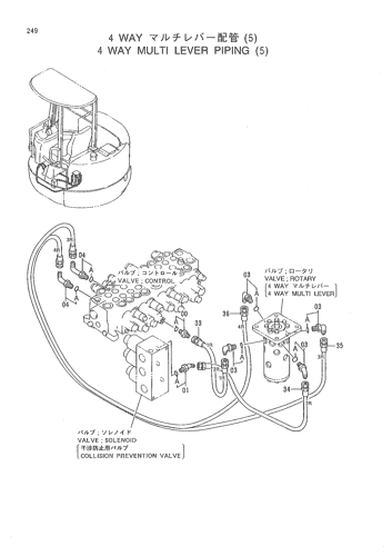 4 WAY MULTI LEVER PIPING (5)