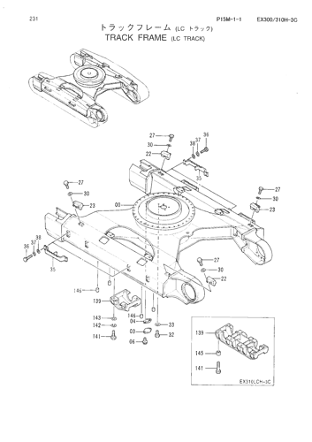 TRACK FRAME -LC TRACK-
