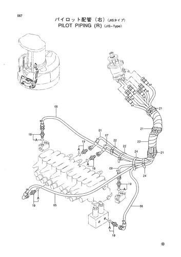 PILOT PIPING (R) -JIS-Type-