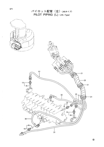 PILOT PIPING (L) -JIS-Type-