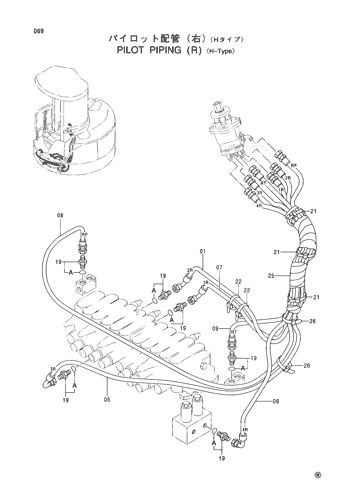 PILOT PIPING (R) -H-Type-