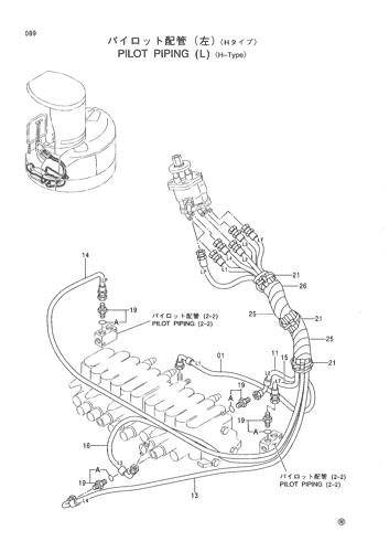 PILOT PIPING (L) -H-TYPE-
