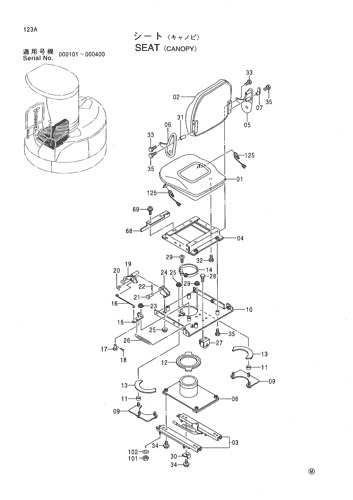 SEAT -CANOPY-