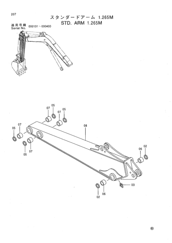 STD.ARM 1.265M