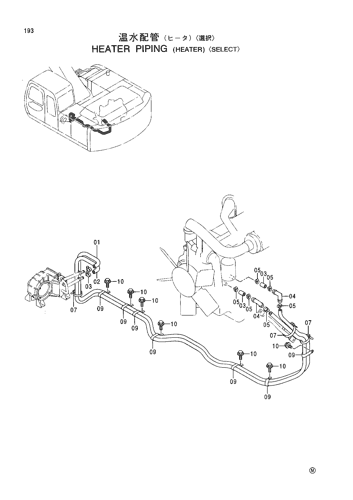 HEATER PIPINGS (HEATER)-SELECT-